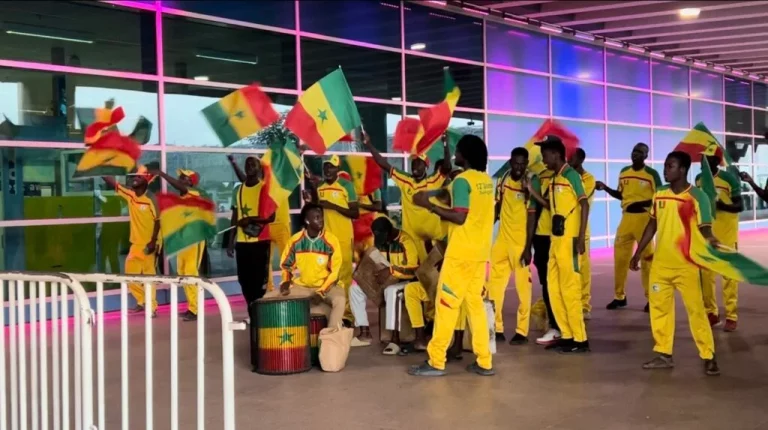 L’arrivée des Lions du Beach Soccer, Champions d’Afrique !