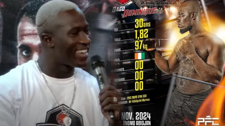 MMA – Ada Fass promet l’enfer à son adversaire ivoirien Dominique Dago : « Je vais le mettre KO, mon objectif est d’être champion du monde »