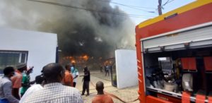 Ouakam : Incendie à l'agence Senelec