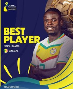 CAN Beach Soccer : Ninou Diatta élu « meilleur joueur de la compétition » !