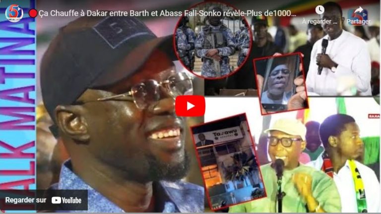 🔴Ça Chauffe à Dakar entre Barth et Abass Fall-Sonko révèle-Plus de1000 Milliars Retrouvés-Macky Mène