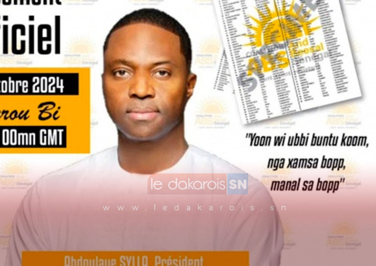 Lancement coalition ABS : Abdoulaye Sylla promet des emplois aux jeunes et aux femmes