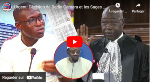 Urgent! Décision de Badio Camara et les Sages du Conseil attendue sur le Recours contre Sonko: Arfan