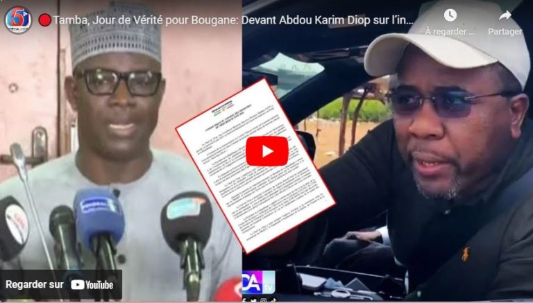 🔴Tamba, Jour de Vérité pour Bougane: Devant Abdou Karim Diop sur l’incident de Bakel…