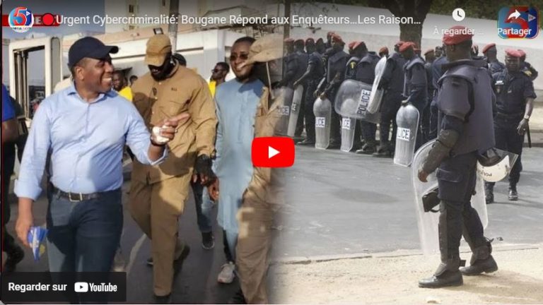 🔴Urgent Cybercriminalité: Bougane Répond aux Enquêteurs…Les Raisons de sa Convocation