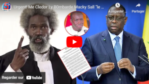 Urgent! Me Cledor Ly B0mbarde Macky Sall "le Pays a souffert pendant ses 3 dernières années…"