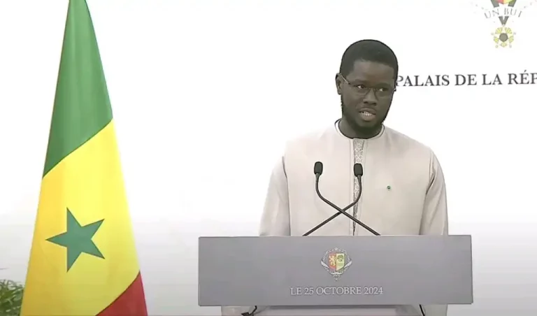 Bassirou Diomaye Faye sur les Législatives : "J’invite les acteurs politiques à éviter les dérives dans leurs discours"