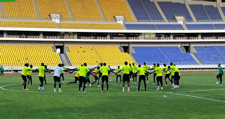 Éliminatoires CAN 2025: dernière séance d’entrainement  des Lions  à Diamniadio avant le départ pour Lilongwe
