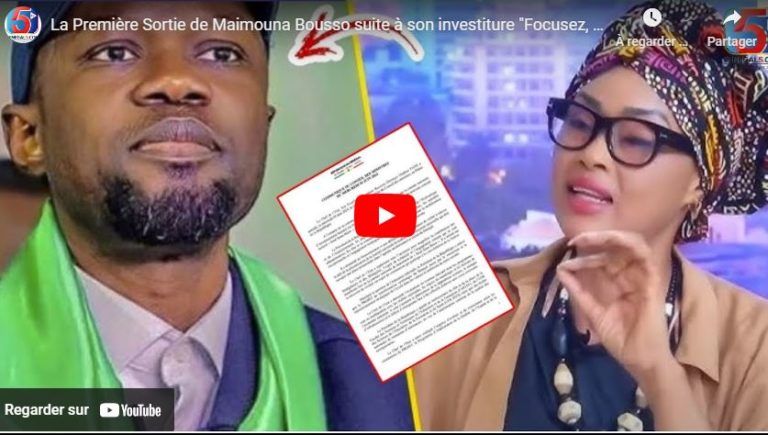 La Première Sortie de Maimouna Bousso suite à son investiture "Focusez, Investissez et Cotisez…"