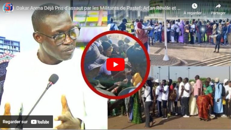 Dakar Arena Déjà Pris d’assaut par les Militants de Pastef: Arfan Révèle et Défend
