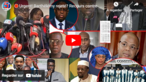 🛑Urgent! Barthélémy rejeté? Recours contre- El Malick écrase..le CC alerte les candidats au recours
