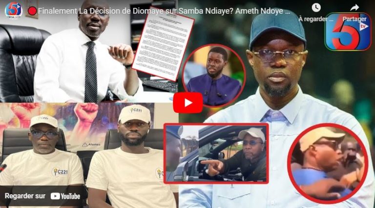 🔴Finalement La Décision de Diomaye sur Samba Ndiaye? Ameth Ndoye devant les Enquêteurs-Yerim Attaque