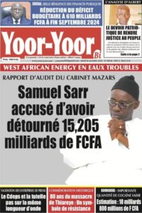 Découvrez les Unes des journaux Sénégalais du mardi 26 novembre 2024