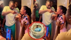 (Vidéo) – Anniversaire de Seydina Alioune Seck : La belle surprise de sa femme Khadija…