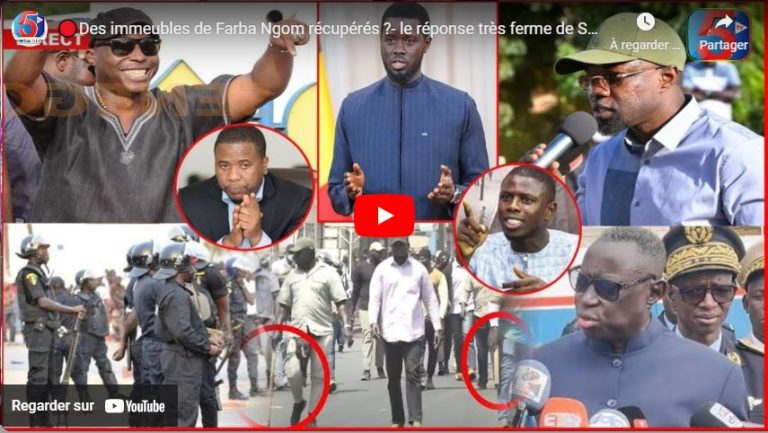 🔴Des immeubles de Farba Ngom récupérés ?- le réponse très ferme de Sonko à Tahirou Sarr- Barth et...