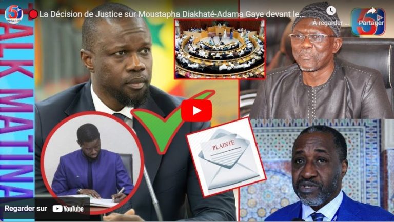 🔴La Décision de Justice sur Moustapha Diakhaté-Adama Gaye devant les Enquêteurs-Sonko Top Vainqueur
