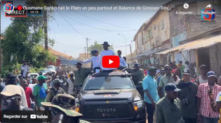 🔴Ousmane Sonko fait le Plein un peu partout et Balance de Grosses Révélations