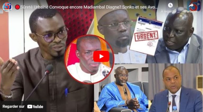 🔴Sûreté Urbaine Convoque encore Madiambal Diagne? Sonko et ses Avocats Actent-Yerim Persist: SN prl