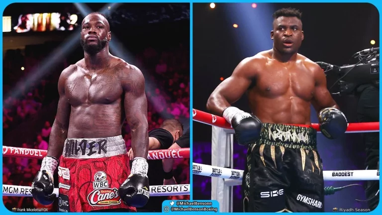 Combat contre Ngannou : La réplique explosive de Deontay Wilder surprend tout le monde !