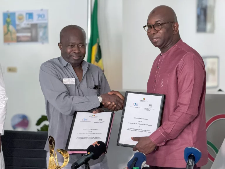 Dakar JOJ 2026 : Le ministère de l’éducation et le comité des JOJ unissent leurs forces pour « mobiliser les élèves et à renforcer la pratique du sport scolaire »