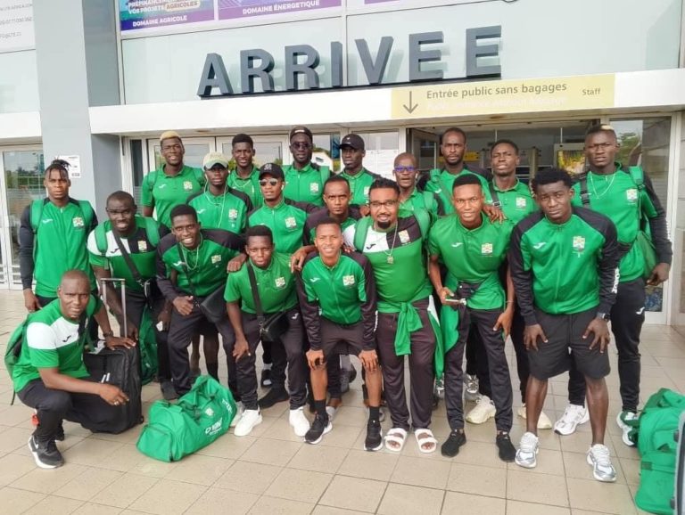 Coupe CAF : Les joueurs du Jaraaf sont en Côte d’Ivoire pour défier l’ASEC Mimosas