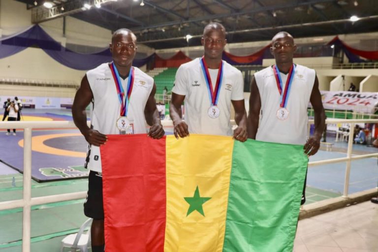 Jeux Africains Militaires : Le Sénégal décroche trois médailles en lutte