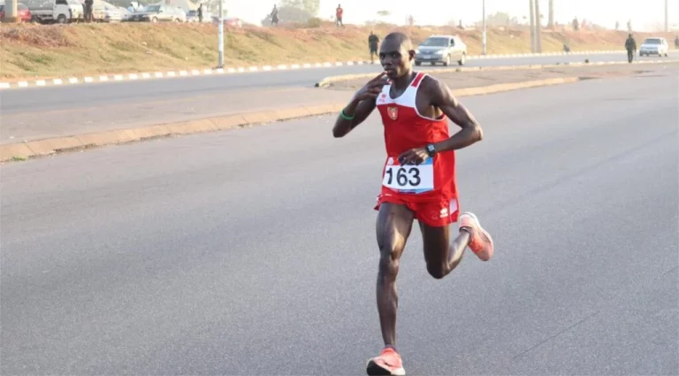Marathon – Jeux Africains Militaires : Sergent Arona Khouma se classe 13e avec un temps de 2h56’56