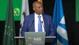 Voeux d’anniversaire du Président Motsepe au Président Senghor