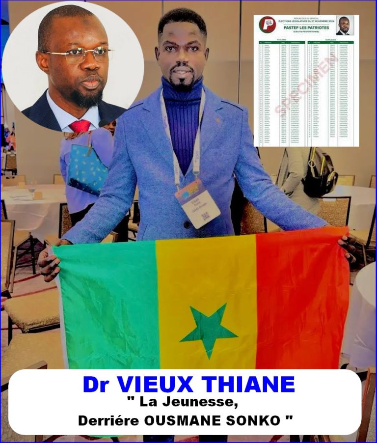 La jeunesse sénégalaise Appelle à une Mobilisation Significative en Faveur du Vote pour la liste PASTEF