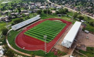 Infrastructures Sportives : Ouverture des stades Aline Sitoé Diatta, Ely Manel Fall et Lamine Gueye