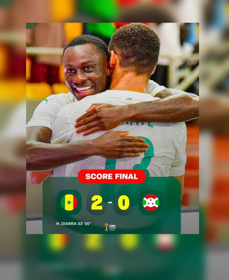 Éliminatoires CAN 2025 : le Sénégal termine en beauté