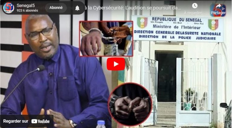 🔴Convocation de Adama Fall à la Cybersécurité: L’audition se poursuit dans les Locaux de C.S
