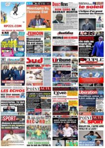 Découvrez les Unes des journaux sénégalais du mardi 05 novembre 2024