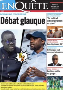 Découvrez les Unes des journaux sénégalais du vendredi 15 novembre 2024