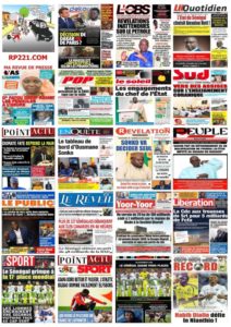 Découvrez les Unes des journaux Sénégalais du vendredi 29 novembre 2024