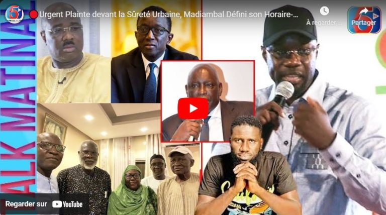 🔴Urgent Plainte devant la Sûreté Urbaine, Madiambal Défini son Horaire-Sonko Révèl-Bougane Barricade