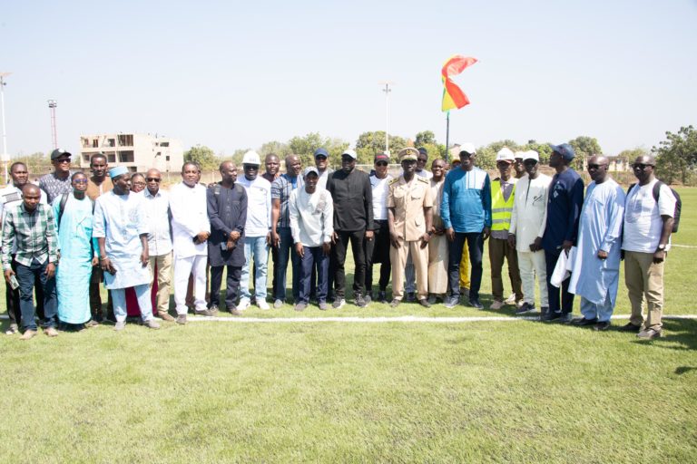 Infrastructures : la FSF réceptionne les pelouses des stades municipaux de Kédougou et de Sédhiou