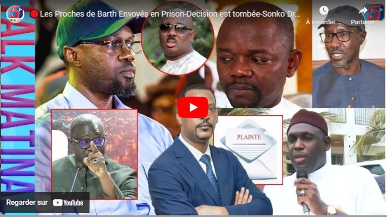 🔴Les Proches de Barth Envoyés en Prison-Decision est tombée-Sonko Draine sa Foule-Prefet interdi:T.M