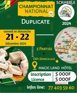 Scrabble – L’édition 2024-2025 du championnat national se tiendra ces 21 et 22 décembre