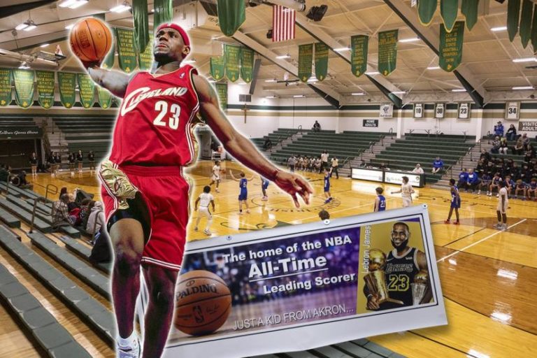 « Son empreinte est omniprésente » : LeBron James, monument du basket mondial qui fait la fierté de la ville d'Akron