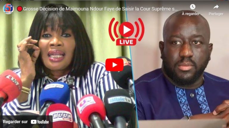 🔴Grosse Décision de Maimouna Ndour Faye de Saisir la Cour Suprême sur la Liste Publiée par Ministre