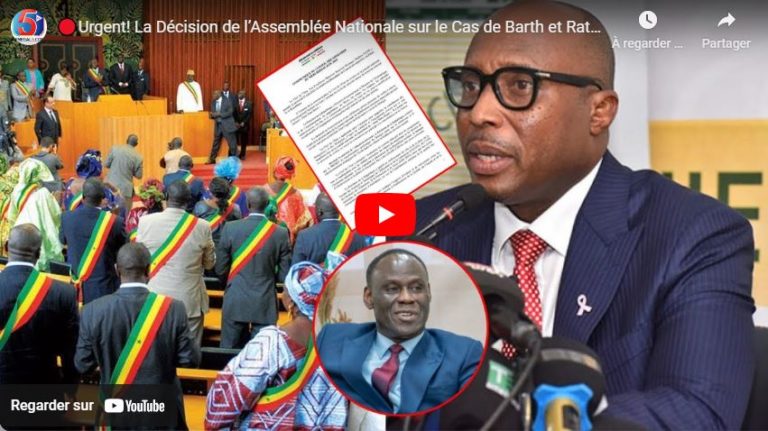 🔴Urgent! La Décision de l’Assemblée Nationale sur le Cas de Barth et Ratification des Membres des CP