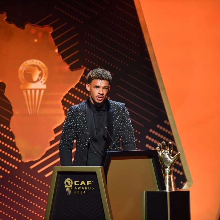 CAF Awards 2024 : Ronwen Williams sacré Meilleur Gardien de l’Année