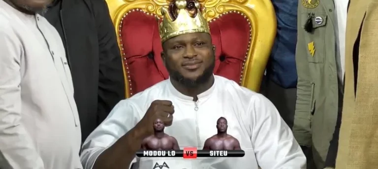 Modou Lô raille Siteu : « Il n’a fait que fuir tout au long du combat, je suis prêt à lutter avec lui à nouveau mais cette fois-ci dans une cage »