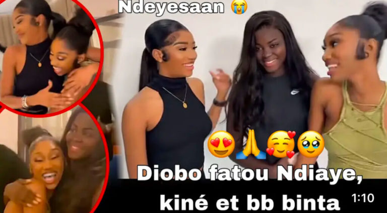 (Vidéo)- BB Binta, Fatou et Kiné Ndiaye se réconcilient