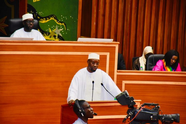 DPG: "le projet de loi abrogeant la loi d'amnistie sera soumis aux députés" (Ousmane Sonko)