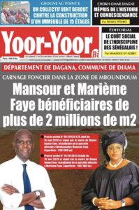 Découvrez les Unes des journaux Sénégalais du jeudi 26 décembre 2024