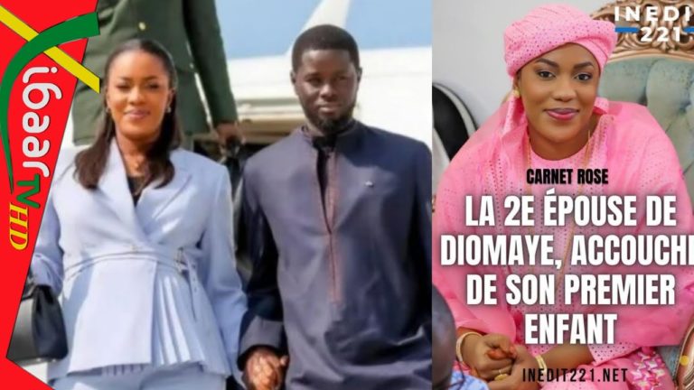 Absa Faye, la deuxième épouse du président Diomaye, a finalement accouché ce mardi