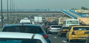 Autoroute à Péage : Bouchon de plus de 7 km suite à un accident à Keur Mbaye Fall
