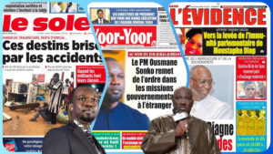 Découvrez les Unes des journaux sénégalais du jeudi 30 janvier 2025